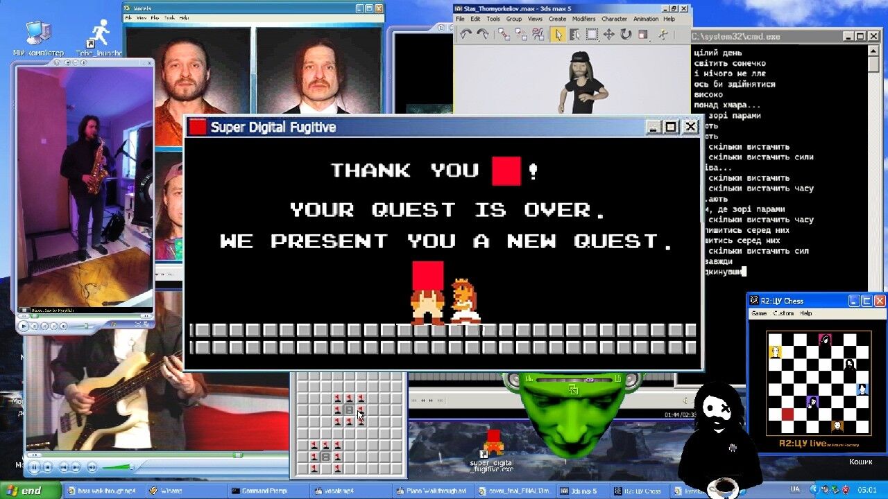 your quest is over. we present you a new quest — video still